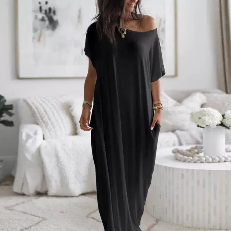 👗 50% OFF NOW! ✨ Loose Fit Long Dress – Clean Style, Flattering for Every Figure & Perfect for Any Occasion 🌸