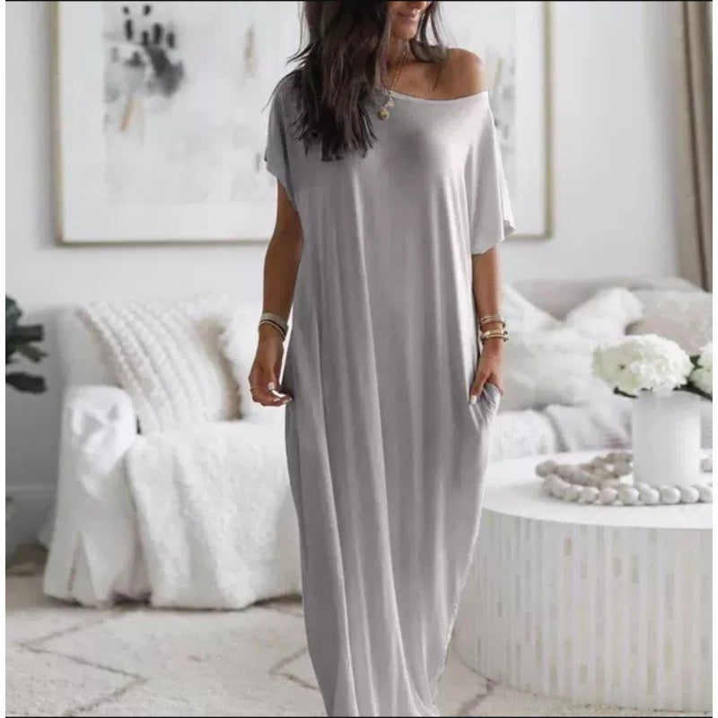 👗 50% OFF NOW! ✨ Loose Fit Long Dress – Clean Style, Flattering for Every Figure & Perfect for Any Occasion 🌸