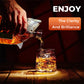 Shark-Shaped Whiskey Decanter Glass Bottle