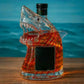 Shark-Shaped Whiskey Decanter Glass Bottle