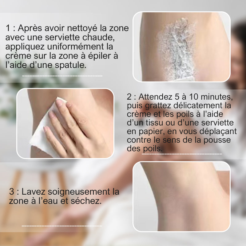 Gentle Hair Removal Cream for Men and Women