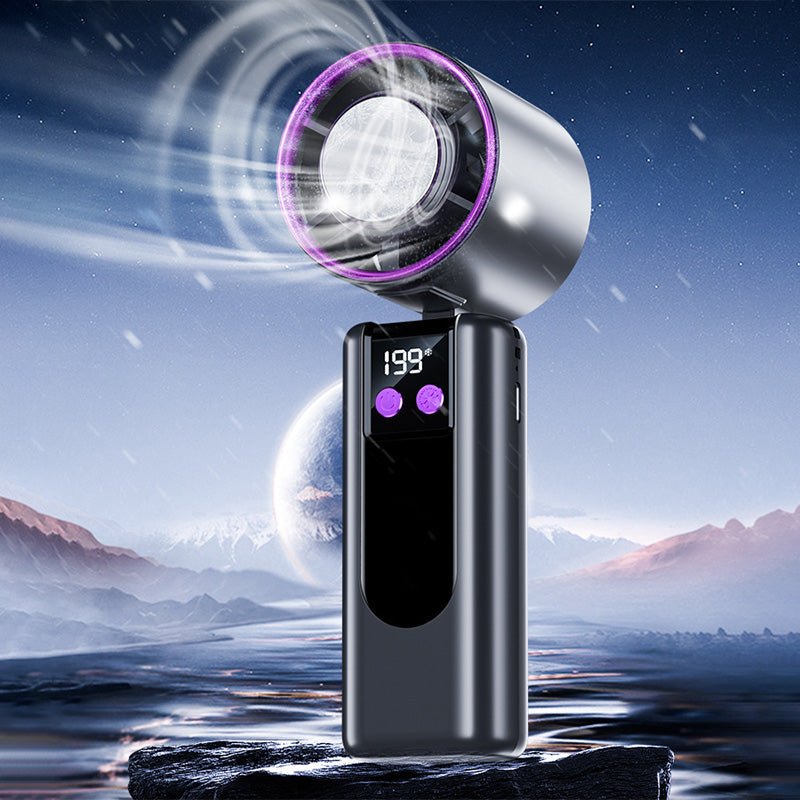 🌞Summer Hot Price Only Today: 50% off!!!🔥Portable Handheld & Foldable Silent Cooling Fan