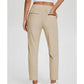 🔥Last Day Sale 50% OFF⏰👖🍃Women's Elastic High-Waist Pants - Secure Pockets, Slim Fit🎁