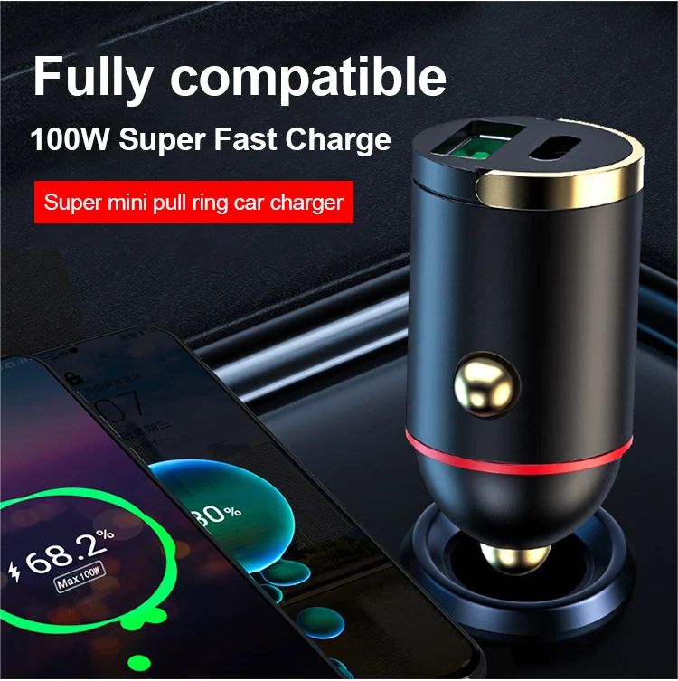 🔥2-Port Compact Fast Charger for Car
