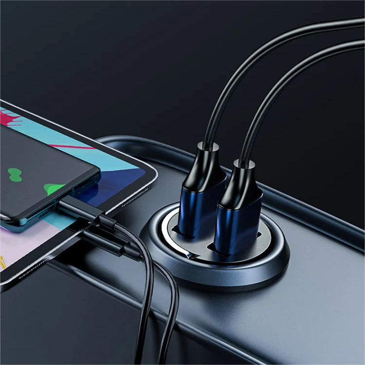 🔥2-Port Compact Fast Charger for Car