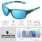 2025 Men's Outdoor Sports Sunglasses with Anti-glare Polarized Lens