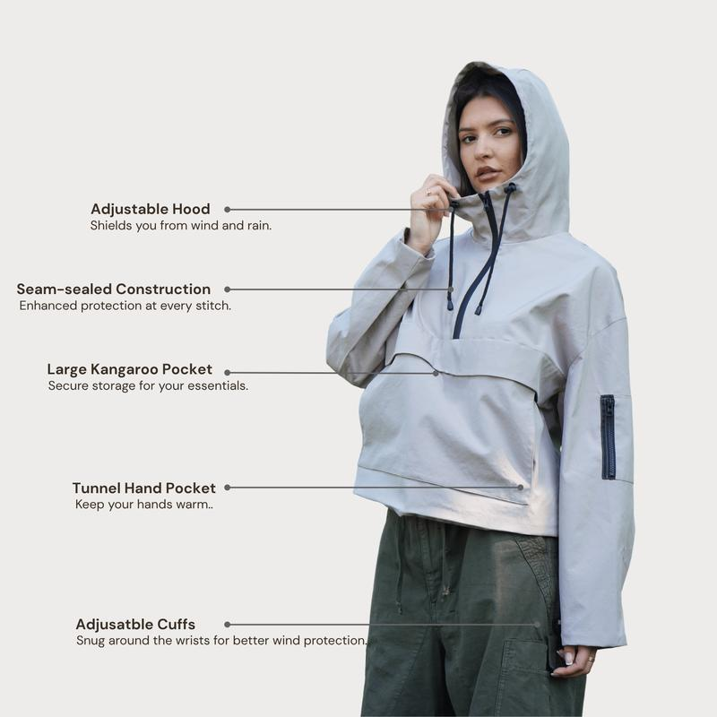 Causal Softshell Jacket With Hood