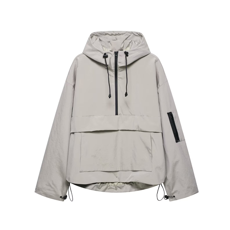 Causal Softshell Jacket With Hood