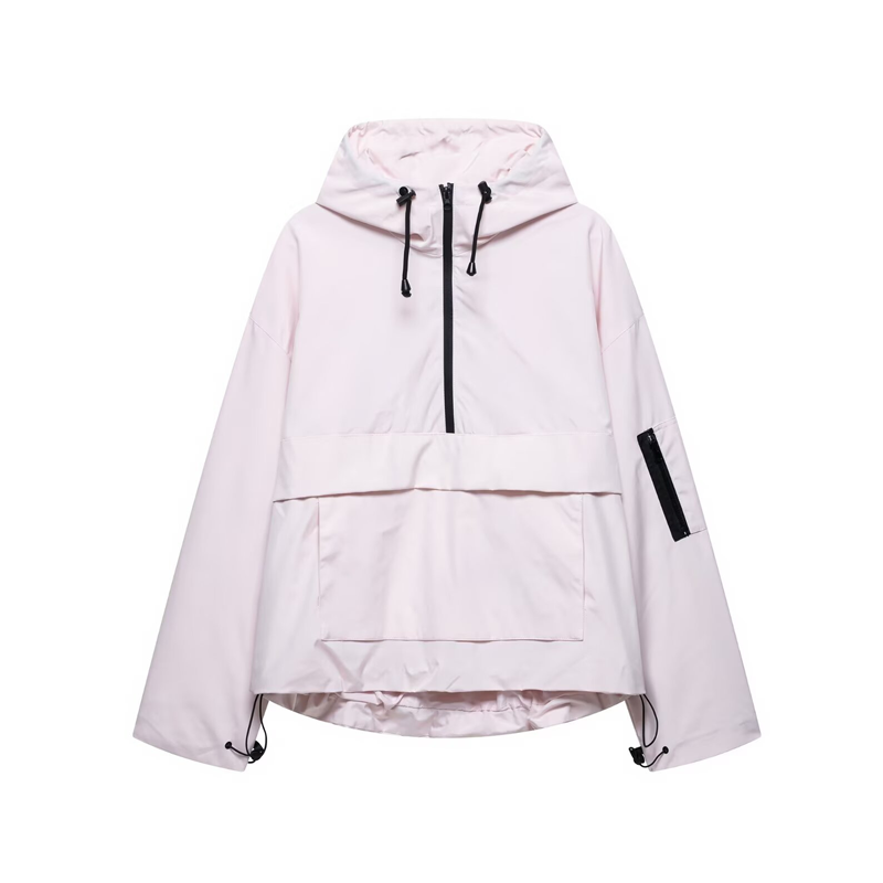 Causal Softshell Jacket With Hood