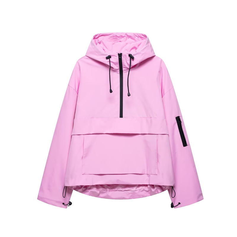 Causal Softshell Jacket With Hood