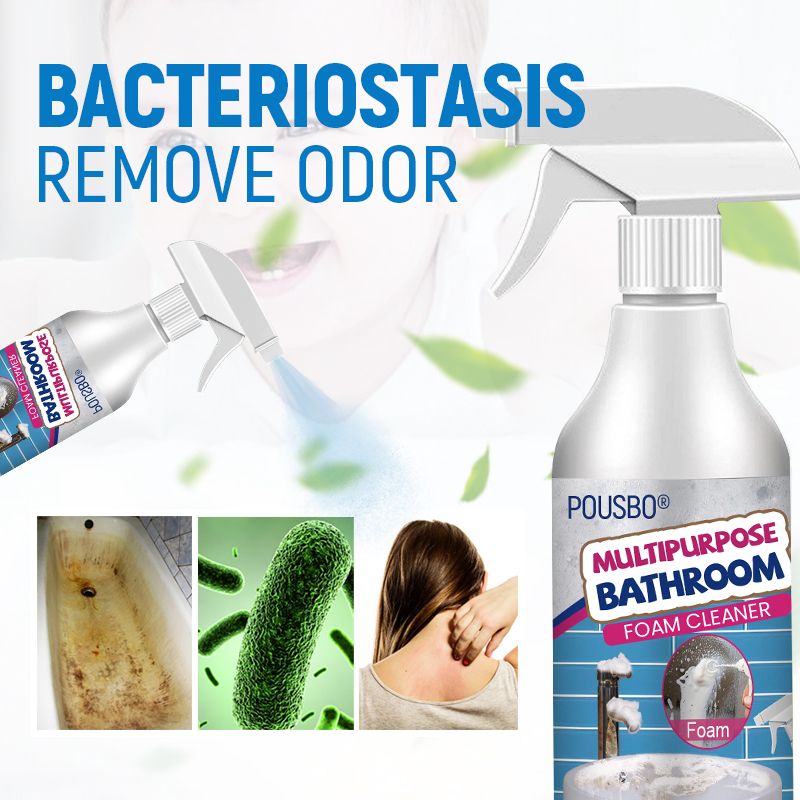 Pousbo® Multipurpose Bathroom Foam Cleaner