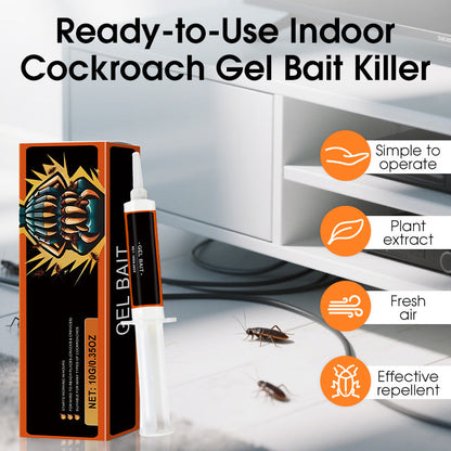 Ready-to-Use Indoor Cockroach Gel Bait Killer