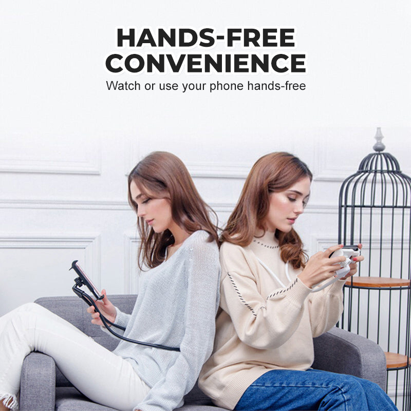 💥 50% OFF! 📱 Adjustable Neck Phone Holder Stand – Hands-Free & Comfortable Viewing ✨