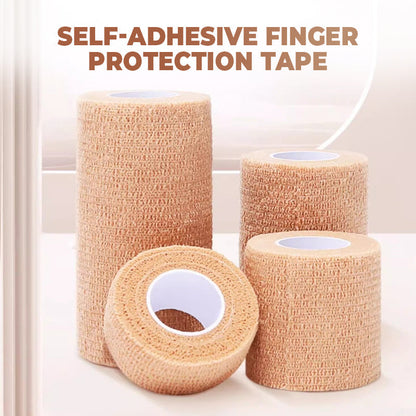 Self-adhesive protective tape for fingers
