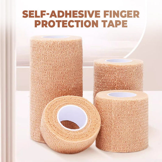 Self-adhesive protective tape for fingers