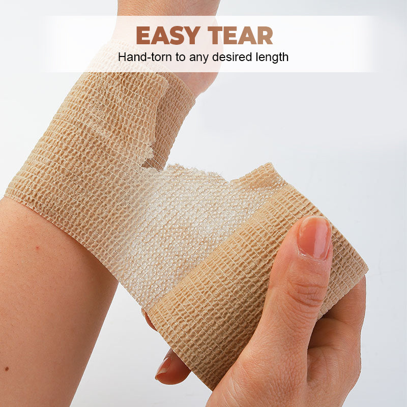 Self-adhesive protective tape for fingers