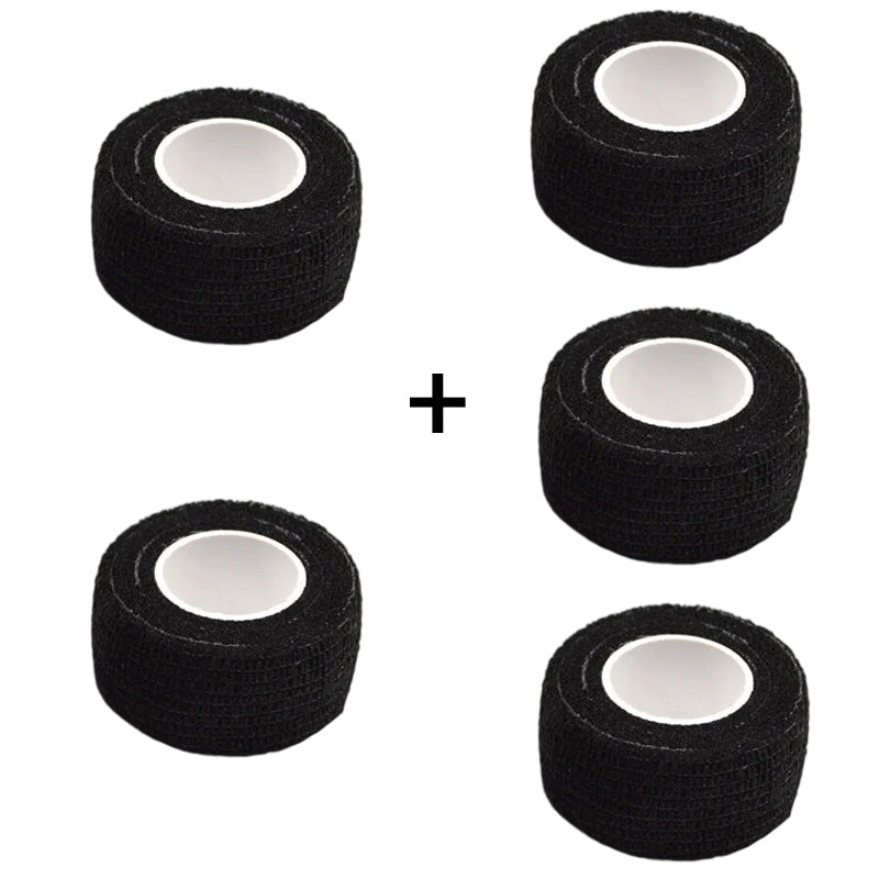 Self-adhesive protective tape for fingers