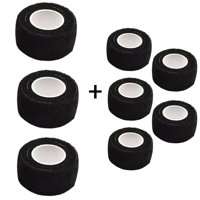 Self-adhesive protective tape for fingers