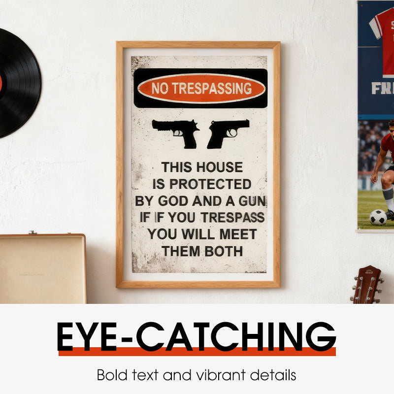 Retro Man Cave Sign Stickers for Wall Decor