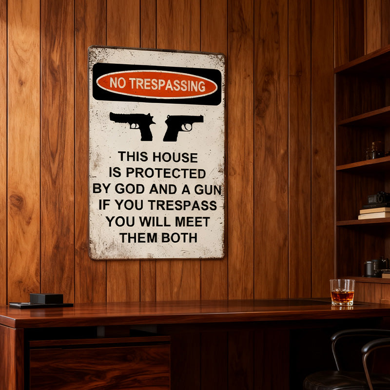 Retro Man Cave Sign Stickers for Wall Decor