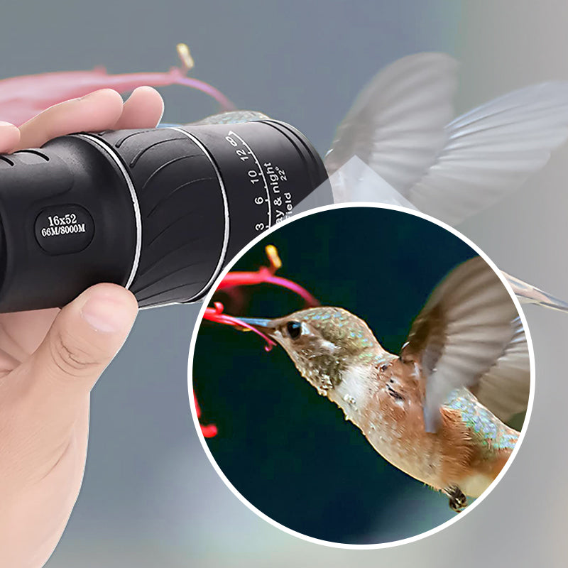 🔥16x52 Monocular Bifocal Optical Zoom Telescope
