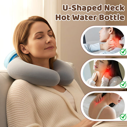🔥 50% OFF · U-Shaped Neck Warmer – Ergonomic, Hot/Cold & Handsfree Comfort ✨