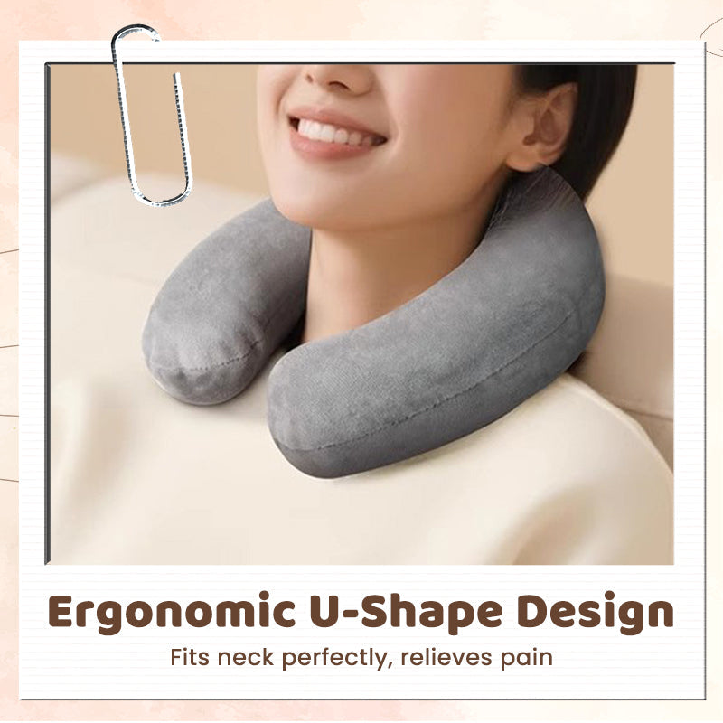 🔥 50% OFF · U-Shaped Neck Warmer – Ergonomic, Hot/Cold & Handsfree Comfort ✨