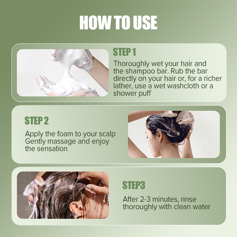 🔥Natural Shampoo Bar For Strengthening Hair