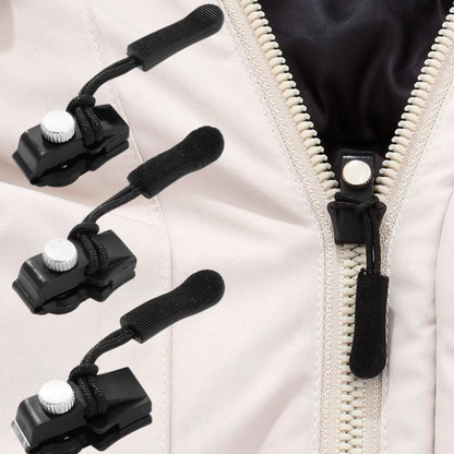 🔥 50% OFF! ✨ 10-Piece Zipper Repair Kit - Tool-Free Installation, Multiple Colors, Quick Fix for Suitcases and Bags 🔧✨