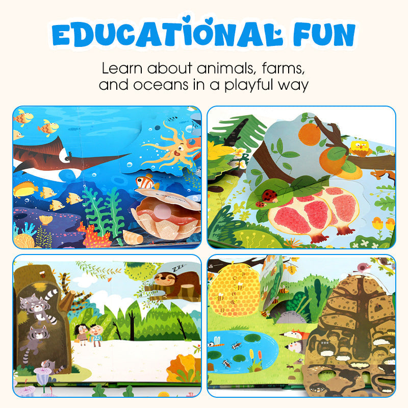 Children's Interactive 3D Pop-Up Books