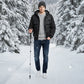 Men's Windproof Padded & Hooded Jacket
