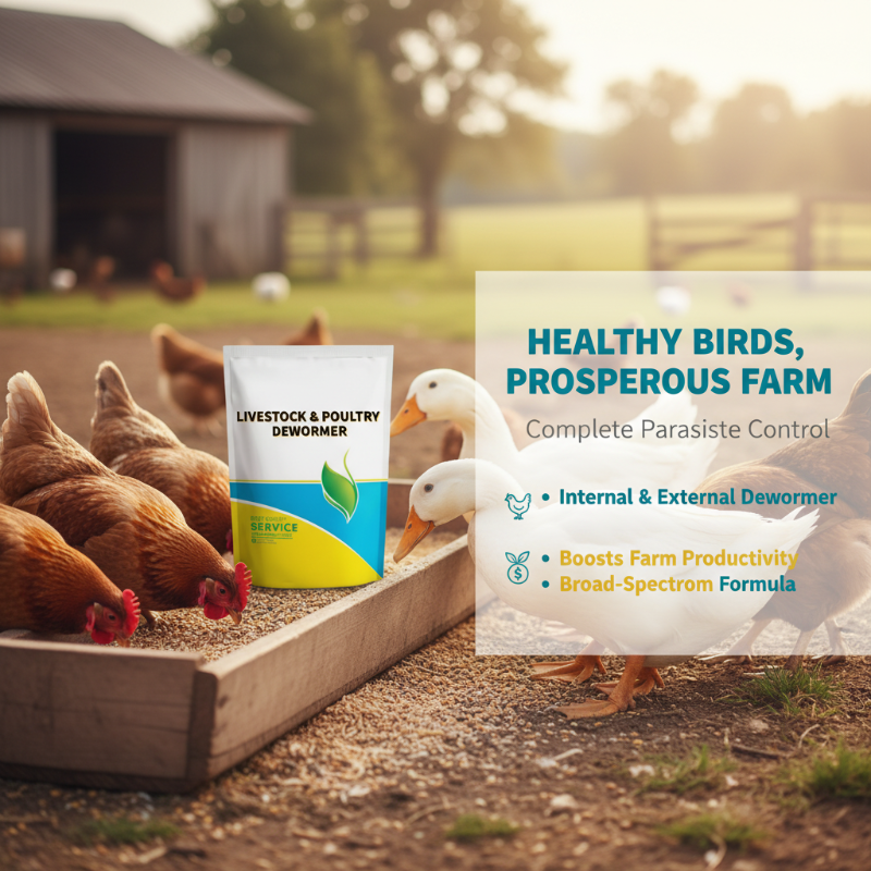 Effective Livestock & Poultry Dewormer