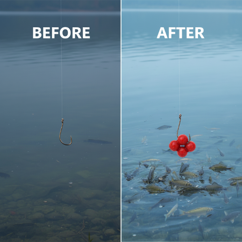 Strong Scent Hook Bait Pellets for Fishing