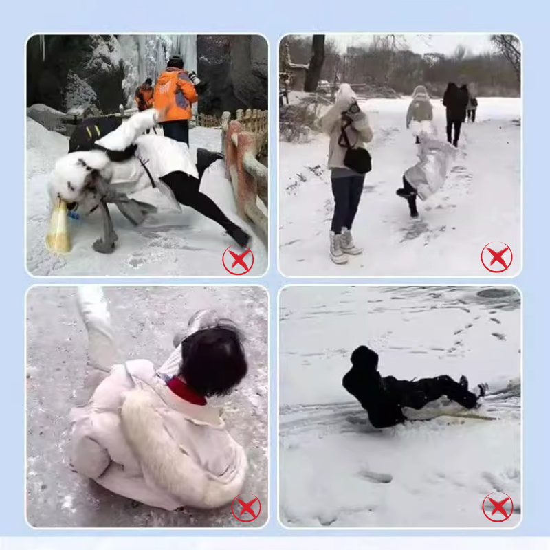 🔥Christmas Limited-Time Offer: 50% OFF!!!🔥❄️Universal 5-Tooth Ice Cleats for Shoes & Boots