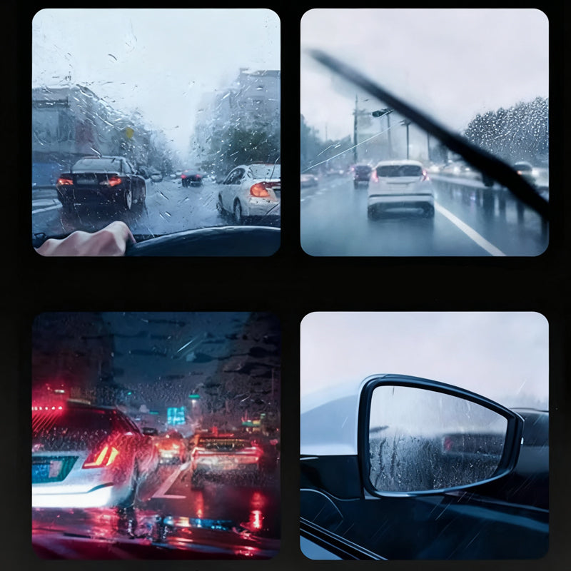 🚗 ✨ CAR GLASS CLEANING SPONGE - Effortless Scrubbing & Streak-Free Shine, Gentle on Tinted Windows and Mirrors, Quick-Drying Formula 🌟🧽