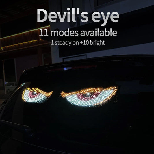 2Pcs LED Devil Eyes Lights for Truck Windshield