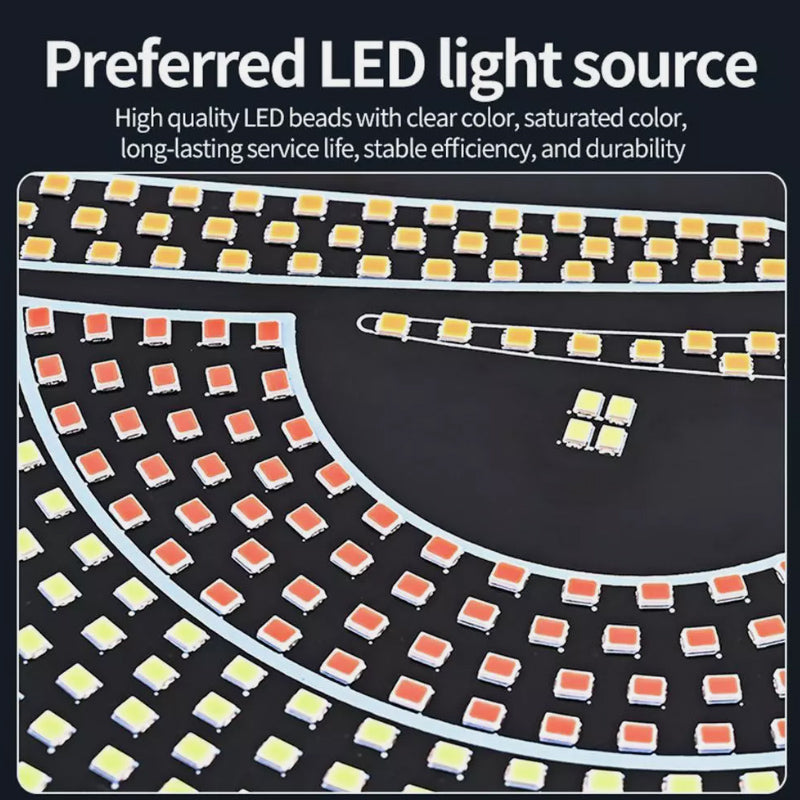 2Pcs LED Devil Eyes Lights for Truck Windshield