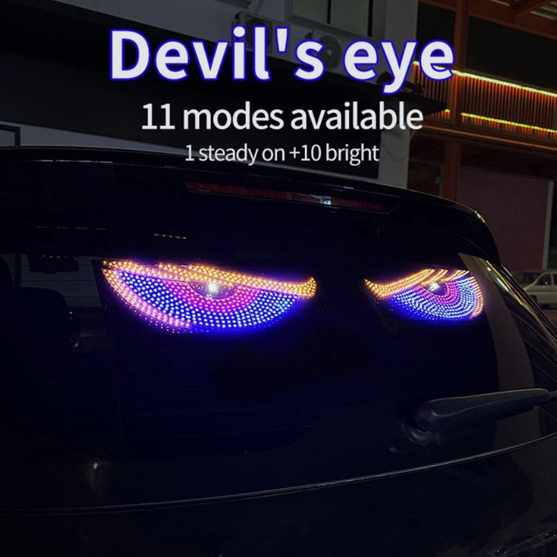 2Pcs LED Devil Eyes Lights for Truck Windshield