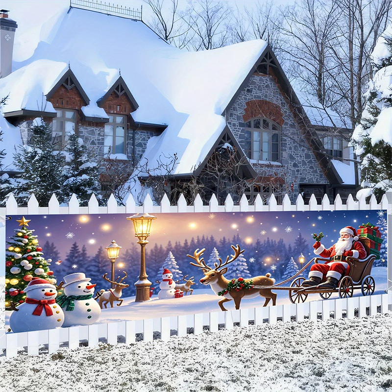 🔥 Christmas special offer: 49% discount 🎉Outdoor Merry Christmas Hanging Banner