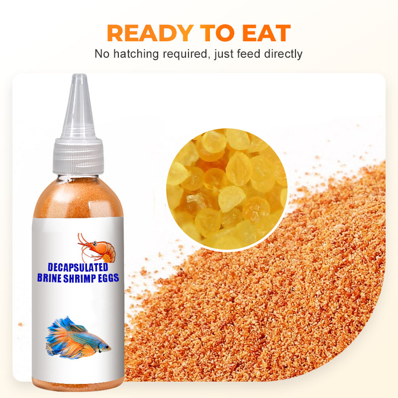 Decapsulated Brine Shrimp Egg Fish Food