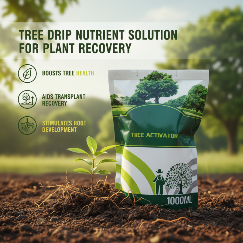 Tree Drip Nutrient Solution for Plant Recovery