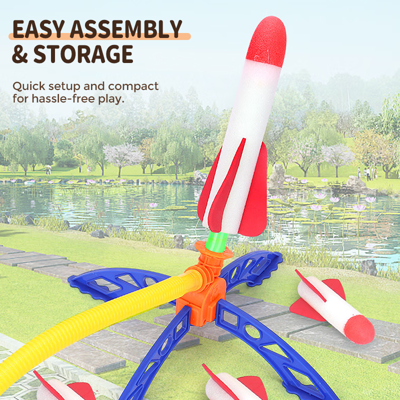 LED Rocket Launcher for Kids