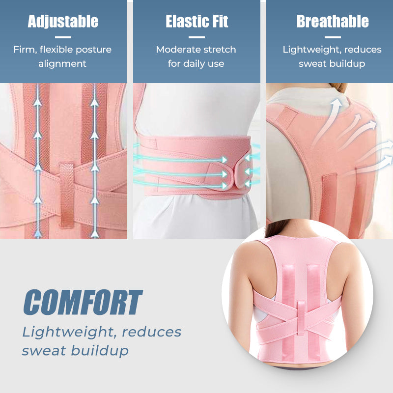 🔥HOT SALE 50%OFF🔥Steel Plate Back Support Posture Corrector