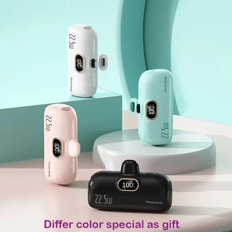 🔋 50% OFF NOW! ✨ 5000mAh Mini Portable Phone Power Bank – Ultra-compact & dual USB ports – Fast charging, lightweight – perfect for travel, commute or emergency top-ups 📱