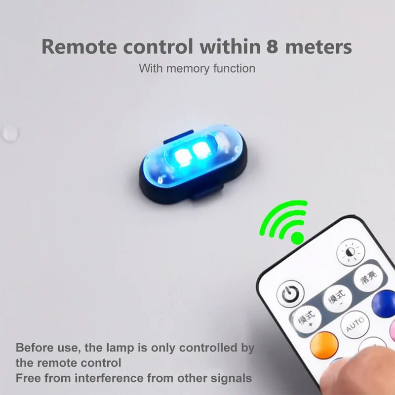 🔥Last Day 50% OFF 8 Colors Wireless Led Lights with Remote
