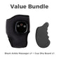 Value Bundle: Portable Ankle Massager with Heat & Vibration + Gua Sha Board
