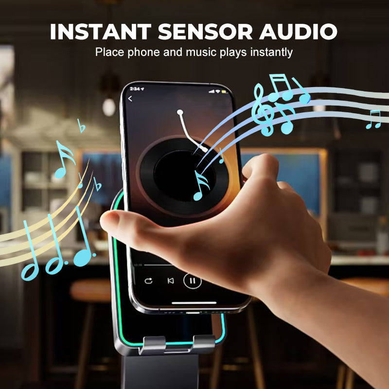 Value Bundle: Multi-Functional Wireless Sensor Speaker Stand + Cable