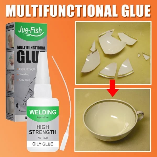 🔥HOT SALE  50%OFF🌪️ HEAT & WATER RESISTANT! WELDING GLUE FOR EVERY NEED! 🌪️