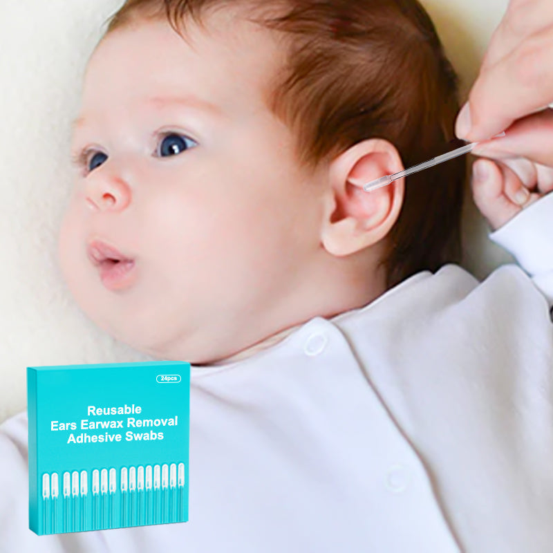 2026 Trending🔥HOT SALE👂🏻Reusable Earwax Removal Adhesive Swabs