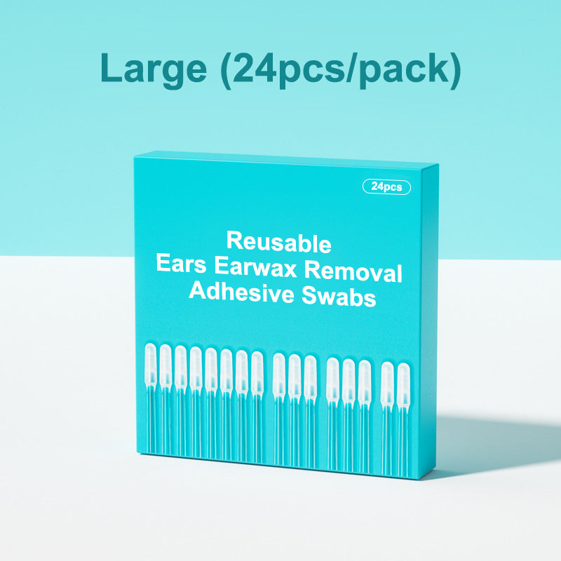 2026 Trending🔥HOT SALE👂🏻Reusable Earwax Removal Adhesive Swabs